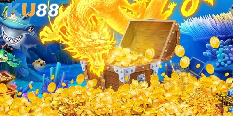 Bắn cá KU88 đại dương xanh nổi bật với tỷ lệ trả thưởng khủng